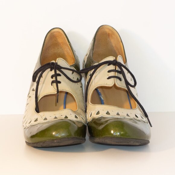 JOHN FLUEVOG Lottie Deno Vert NIB - Picture 2 of 4